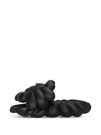 Takashi Murakami Ohana Full-bloom Meteorite Slides In Black