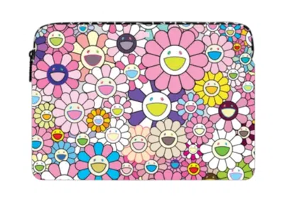 Pre-owned Takashi Murakami X Casetify: Flowers Bloom (pink) Laptop Sleeve In Multi