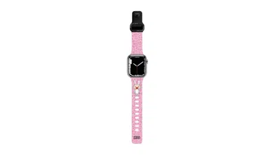 Pre-owned Takashi Murakami X Casetify Kaikai Apple Watch Series 79 (45mm) Watch Band In Pink