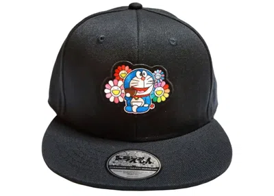 Pre-owned Takashi Murakami X Doraemon A Snapback In Black