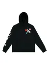 Takashi Murakami X La Dodgers Floral-print Hoodie In Black