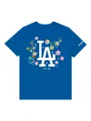 Takashi Murakami X La Dodgers Floral-print T-shirt In Blue