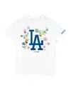 Takashi Murakami X La Dodgers Floral-print T-shirt In White