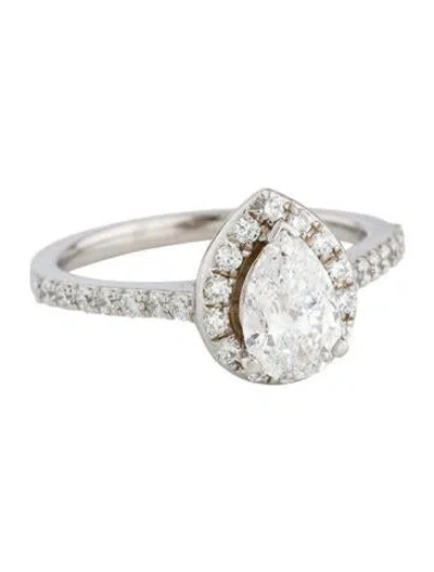 Pre-owned Takat 14k Diamond Engagement Ring In Multi