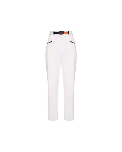 Takaturna High Waist Kinetic Trousers In White