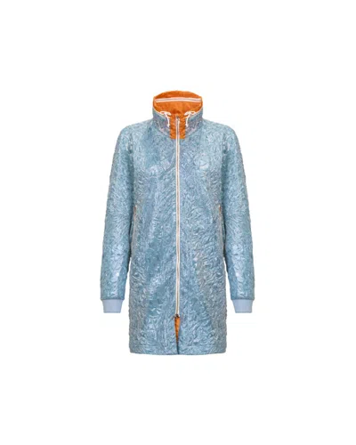 Takaturna Kinetic Raincoat In Blue