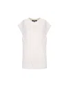 Takaturna Knit Vest With Elegant Design And Breathable Texture In White