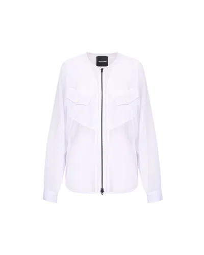 Takaturna Unisex Mesh Jacket In White