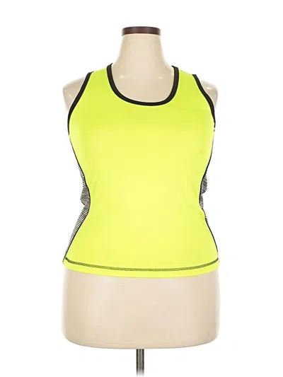Pre-owned Take A Walk Active Tank Top In Yellow