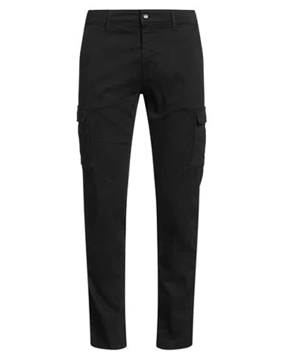 Take-two Man Pants Black Size 33 Cotton, Elastane
