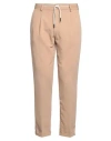Take-two Man Pants Sand Size 30 Polyester, Viscose, Elastane In Neutral