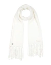 Take-two Woman Scarf White Size - Alpaca Wool In White