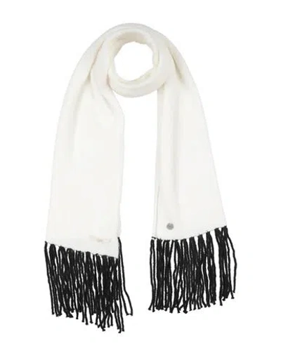 Take-two Woman Scarf White Size - Alpaca Wool