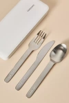 Takenaka Cutlery Set In Metallic