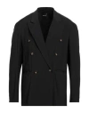 Takeshy Kurosawa Man Blazer Black Size Xl Viscose, Polyester