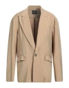 Takeshy Kurosawa Man Blazer Sand Size M Viscose, Polyester In Beige