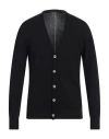 Takeshy Kurosawa Man Cardigan Black Size Xxl Viscose, Polyester, Polyamide