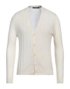 Takeshy Kurosawa Man Cardigan Ivory Size Xxl Cotton, Acrylic In White