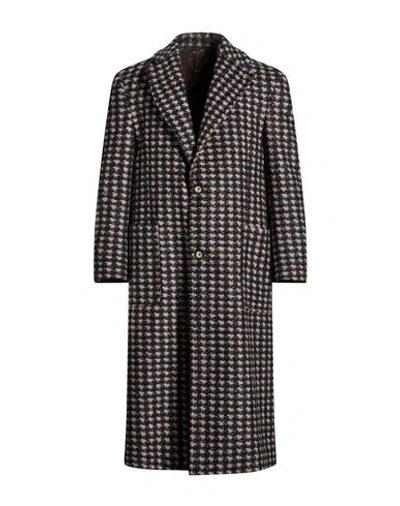 Takeshy Kurosawa Man Coat Black Size 44 Wool, Polyester