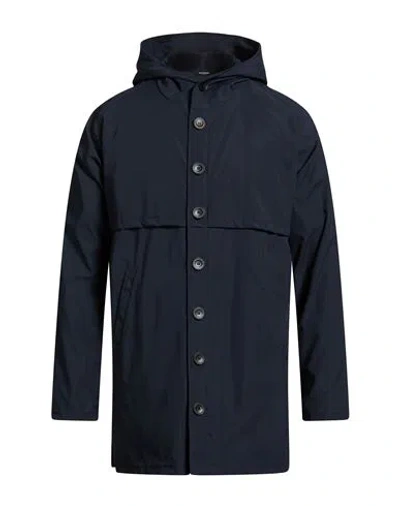 Takeshy Kurosawa Man Jacket Navy Size M Polyester, Cotton In Blue