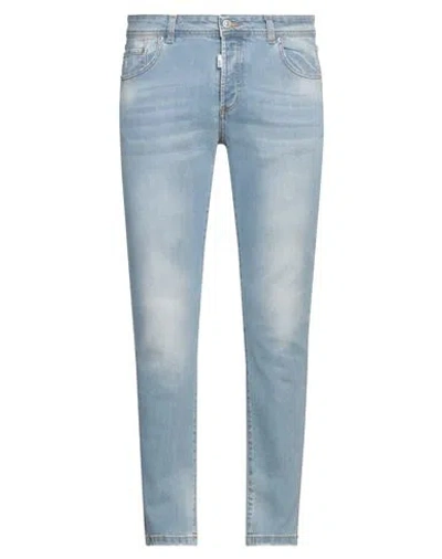 Takeshy Kurosawa Man Jeans Blue Size 38 Cotton, Elastane