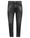 Takeshy Kurosawa Man Denim Pants Steel Grey Size 40 Cotton In Grey