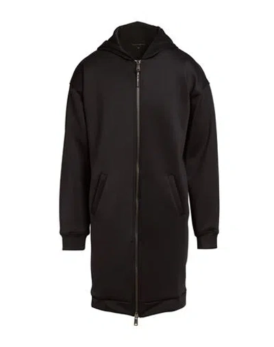 Takeshy Kurosawa Man Overcoat & Trench Coat Black Size L Polyester, Elastane