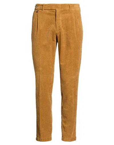 Takeshy Kurosawa Man Pants Camel Size 36 Cotton, Elastane In Brown