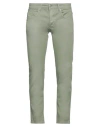 Takeshy Kurosawa Man Pants Military Green Size 38 Cotton, Elastane