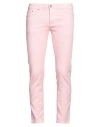 Takeshy Kurosawa Man Pants Pink Size 46 Cotton, Elastane In Pink