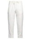 Takeshy Kurosawa Man Pants White Size 34 Nylon, Polyester In White