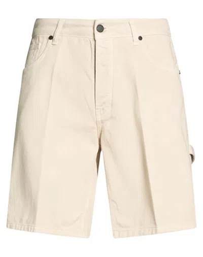 Takeshy Kurosawa Man Shorts & Bermuda Shorts Beige Size 34 Cotton In Neutral
