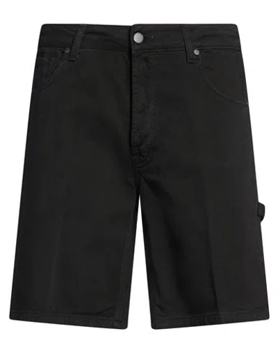Takeshy Kurosawa Man Shorts & Bermuda Shorts Black Size 30 Cotton