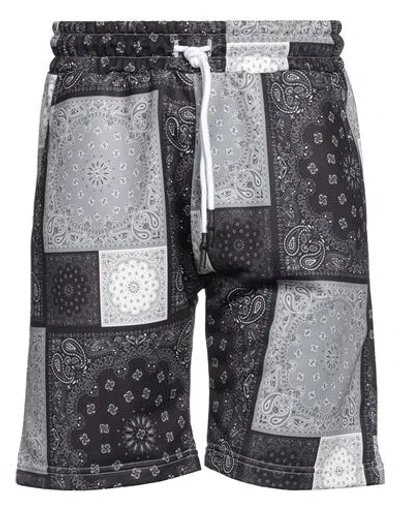 Takeshy Kurosawa Man Shorts & Bermuda Shorts Black Size Xl Polyester