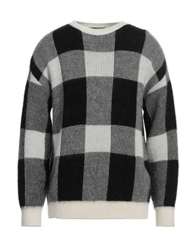 Takeshy Kurosawa Man Sweater Black Size Xxl Acrylic, Mohair Wool
