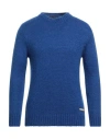 Takeshy Kurosawa Man Sweater Blue Size Xxl Acrylic, Polyamide, Mohair Wool In Blue