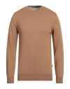 Takeshy Kurosawa Man Sweater Camel Size M Wool, Acrylic In Beige