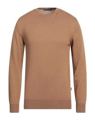 Takeshy Kurosawa Man Sweater Camel Size M Wool, Acrylic In Beige