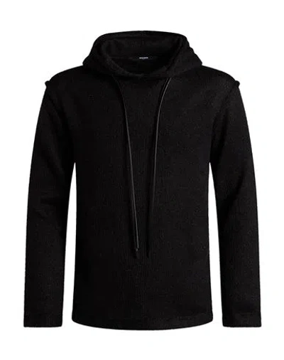 Takeshy Kurosawa Man Sweater Charcoal Size L Acrylic, Polyester, Nylon, Wool, Elastane In Gray