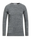 Takeshy Kurosawa Man Sweater Grey Size 42 Acrylic, Viscose, Wool, Alpaca Wool In Grey