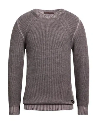 Takeshy Kurosawa Man Sweater Grey Size L Viscose, Polyester, Polyamide In Brown