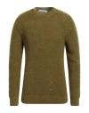 Takeshy Kurosawa Man Sweater Military Green Size 44 Wool, Acrylic