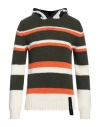 Takeshy Kurosawa Man Sweater Military Green Size Xxl Acrylic, Wool, Viscose, Alpaca Wool