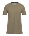 Takeshy Kurosawa Man Sweater Military Green Size Xxl Linen, Cotton In Green