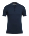 Takeshy Kurosawa Man Sweater Navy Size 3xl Viscose, Polyester, Polyamide In Navy Blue