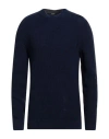 Takeshy Kurosawa Man Sweater Navy Size Xl Wool, Acrylic In Navy Blue