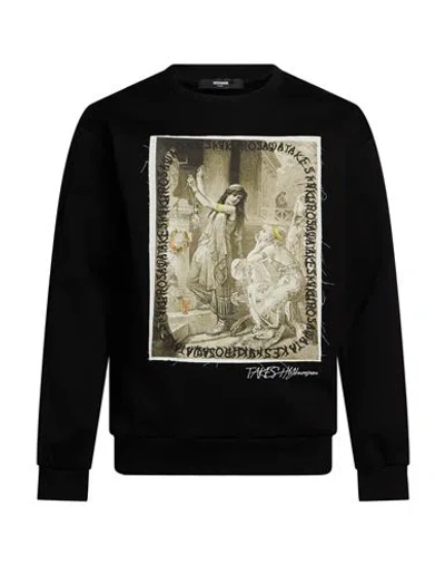 Takeshy Kurosawa Man Sweatshirt Black Size L Cotton