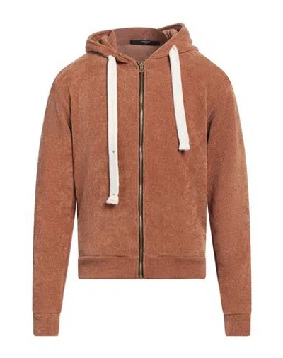 Takeshy Kurosawa Man Sweatshirt Camel Size Xxl Polyester, Elastane