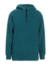 Takeshy Kurosawa Man Sweatshirt Deep Teal Size Xxl Polyester