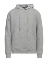 Takeshy Kurosawa Man Sweatshirt Light Grey Size Xxl Polyester, Viscose, Elastane In Grey